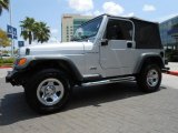 2002 Jeep Wrangler Bright Silver Metallic