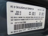 2006 Magnum Color Code for Magnesium Pearlcoat - Color Code: PPK