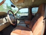 2005 Ford F350 Super Duty King Ranch Crew Cab Dually Castano Leather Interior