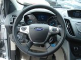 2013 Ford Escape SE 1.6L EcoBoost 4WD Steering Wheel