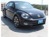 2013 Deep Black Pearl Metallic Volkswagen Beetle Turbo #69214437