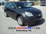 2012 Ashen Gray Metallic Chevrolet Equinox LS #69214107