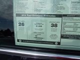 2012 Chevrolet Cruze LT Window Sticker