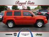 2010 Sunburst Orange Pearl Jeep Patriot Sport 4x4 #69214347