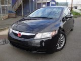 2010 Crystal Black Pearl Honda Civic EX-L Sedan #69213890