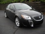 Carbon Black Metallic Buick Regal in 2012