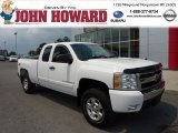 2008 Summit White Chevrolet Silverado 1500 LT Extended Cab 4x4 #69214211