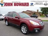 2013 Venetian Red Pearl Subaru Outback 2.5i Premium #69214196