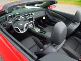 2013 Chevrolet Camaro SS/RS Convertible Black Interior