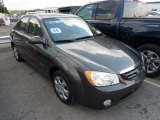 2005 Dark Bronze Kia Spectra EX Sedan #69275388