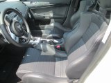 2012 Mitsubishi Lancer Evolution MR Black Recaro Interior