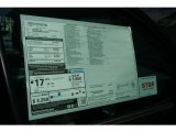 2012 Toyota Tacoma V6 TRD Access Cab 4x4 Window Sticker
