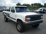 1991 Oxford White Ford Ranger XLT Extended Cab 4x4 #69275150
