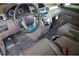 2012 Honda Odyssey Touring Elite Truffle Interior
