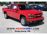 2012 Victory Red Chevrolet Colorado LT Extended Cab #69301161