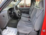 2004 GMC Sierra 1500 SLE Regular Cab Dark Pewter Interior