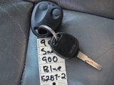 1996 Saab 900 SE Turbo Convertible Keys