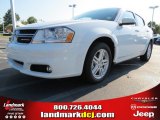 2013 New Bright White Dodge Avenger SXT #69307979