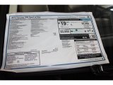 2013 Volkswagen Touareg VR6 FSI Sport 4XMotion Window Sticker