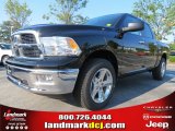 2012 Black Dodge Ram 1500 Big Horn Crew Cab #69307971