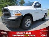 2012 Bright White Dodge Ram 1500 ST Regular Cab #69307968