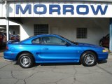 1998 Bright Atlantic Blue Ford Mustang V6 Coupe #69307943