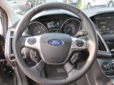 2012 Ford Focus Titanium Sedan Steering Wheel