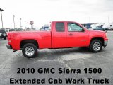 2010 Fire Red GMC Sierra 1500 Extended Cab #69308337