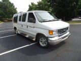 Oxford White Ford E Series Van in 2004