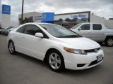 2007 Taffeta White Honda Civic EX Coupe #6900569