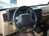 2000 Jeep Wrangler Sahara 4x4 Dashboard