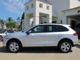 Classic Silver Metallic Porsche Cayenne in 2013