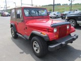 1995 Jeep Wrangler S 4x4 Front 3/4 View