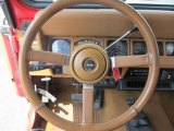 1995 Jeep Wrangler S 4x4 Steering Wheel