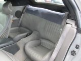1995 Pontiac Firebird Convertible Rear Seat
