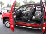 2009 GMC Sierra 1500 SLE Extended Cab Ebony Interior