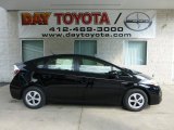 2012 Black Toyota Prius 3rd Gen Three Hybrid #69351143