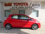 2012 Absolutely Red Toyota Yaris SE 5 Door #69351137