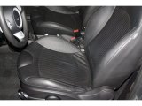 2009 Mini Cooper S Hardtop Punch Carbon Black Leather Interior