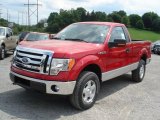 2012 Ford F150 XLT Regular Cab 4x4 Front 3/4 View