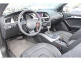 2013 Audi A5 2.0T quattro Cabriolet Black Interior