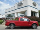 2012 Red Candy Metallic Ford F150 FX4 SuperCab 4x4 #69351113
