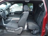2012 Ford F150 FX4 SuperCab 4x4 Black Interior