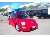 2003 Uni Red Volkswagen New Beetle GLS TDI Coupe #6900596