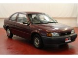 1996 Ruby Pearl Toyota Tercel Coupe #69404580