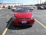 2013 Boston Red Hyundai Accent GLS 4 Door #69404025