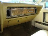 1979 Lincoln Continental Mark V Cream Interior