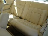 1979 Lincoln Continental Mark V Rear Seat