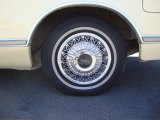 1979 Lincoln Continental Mark V Wheel