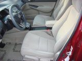 2009 Honda Civic EX Sedan Front Seat